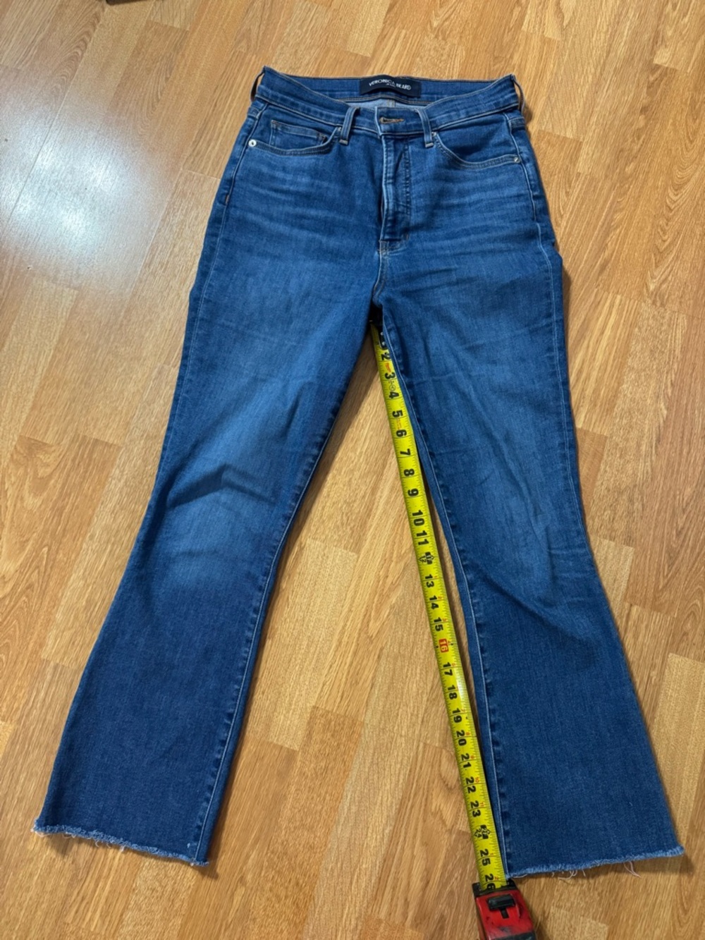 VERONICA BEARD Carolina Ankle Skinny Flare High Rise Jean Women's Size 29 - Picture 9 of 9